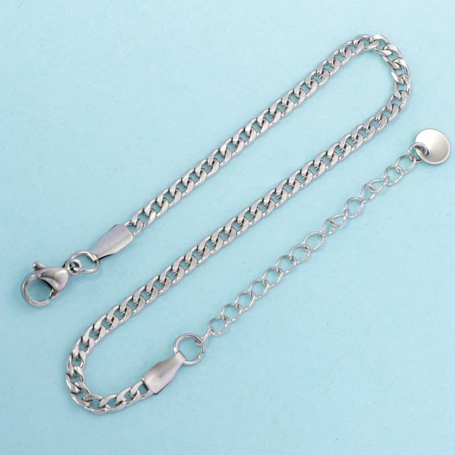 ブレスレットメンズ シンプル喜平ブレスレット