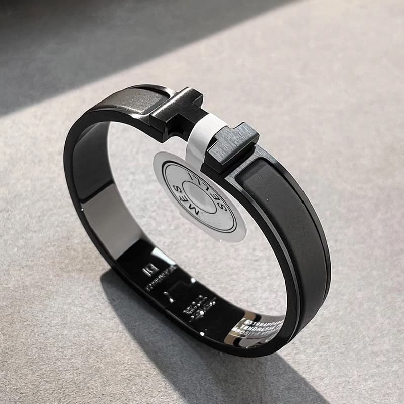 ブレスレットメンズ クラシック バー スマートバングル