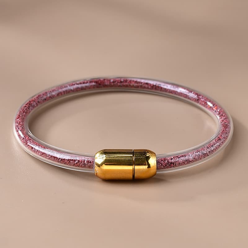ブレスレットメンズ シルバーパーツ ループデザイン ブレスレット